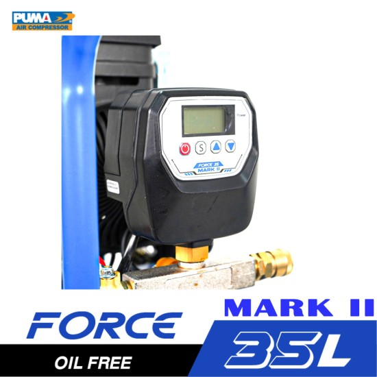 ปั๊มลมไร้น้ำมัน PUMA FORCE-35 1450W. MARK II ถัง 35 ลิตร ปั๊มลมไร้น้ำมัน PUMA FORCE-35 1450W. MARK II ถัง 35 ลิตร