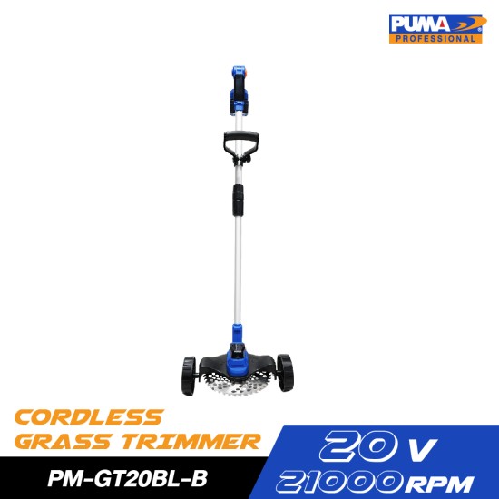 เครื่องเล็มหญ้าไร้สาย 20V PUMA PM-GT20BL-B (ตัวเปล่า) เครื่องเล็มหญ้าไร้สาย 20V PUMA PM-GT20BL-B (ตัวเปล่า)