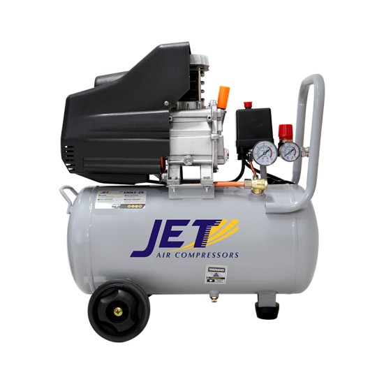 ปั๊มลมโรตารี่ JETT EAGLE-25 3HP ถัง 25 ลิตร ปั๊มลมโรตารี่ JETT EAGLE-25 3HP ถัง 25 ลิตร