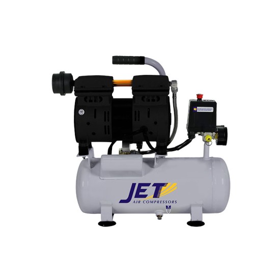 ปั๊มลม Oil free JETT JOS-09 3/4HP ถัง 9 ลิตร ปั๊มลม Oil free JETT JOS-09 3/4HP ถัง 9 ลิตร