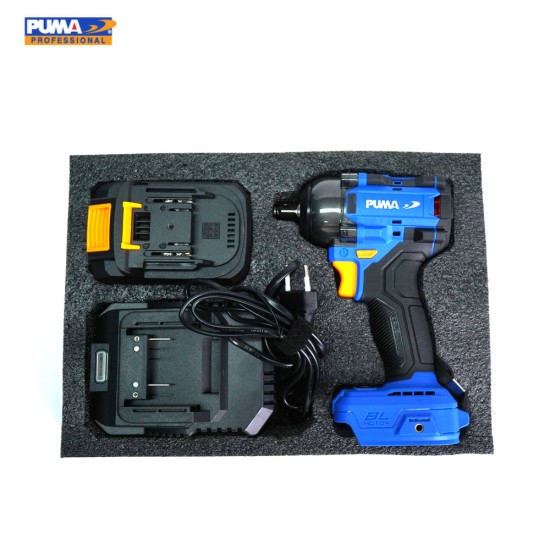 บล็อกกระแทกไร้สาย ไร้แปรงถ่าน 420Nm 20V PUMA PM-2420BL