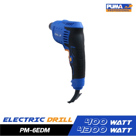 สว่านไฟฟ้าหัวเหล็ก 6mm 400W PUMA PM-6EDM 