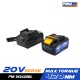 บล็อกกระแทกไร้สาย ไร้แปรงถ่าน 20V PUMA PM-W2420BL พร้อมแบตและแท่นชาร์จ