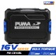 ชุดสว่านกระแทกไร้สายและไขควงกระแทกไร้สาย 16V PUMA PM-CB16BL พร้อมแบตและแท่นชาร์จ