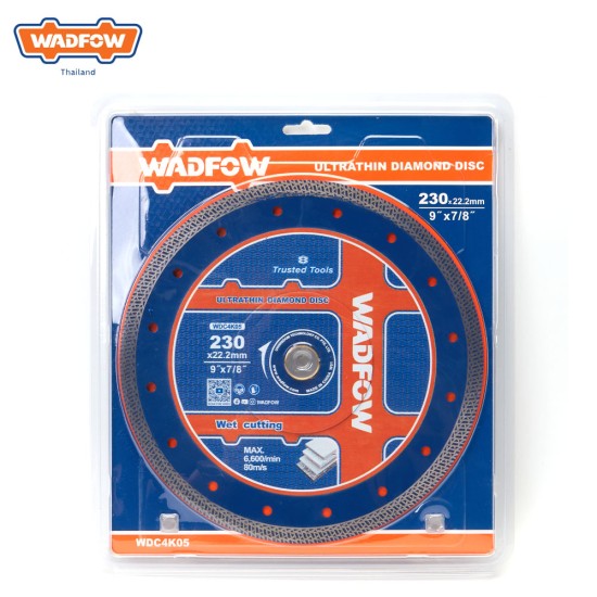 WADFOW WDC4K05 ใบตัดเพชรแบบบาง 9″