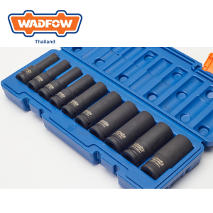 ชุดลูกบล็อกลมยาว 10 ชิ้น 1/2″ CR-V WADFOW WMS2D02