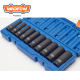 ชุดลูกบล็อกลมยาว 10 ชิ้น 1/2″ CR-V WADFOW WMS2D02