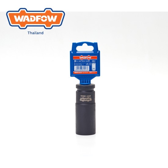 ลูกบล็อกลมยาว 1/2″x22mm CR-V WADFOW WMS3222 ลูกบล็อกลมยาว 1/2″x22mm CR-V WADFOW WMS3222