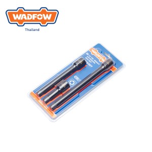 ชุดข้อต่อบล็อกลม 3 ชิ้น 1/2″ CR-V WADFOW WMS7403