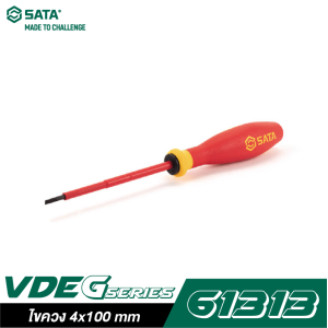 ไขควง 4x100 mm SATA G SERIES VDE S/D, SL 61313 ไขควง 4x100 mm SATA G SERIES VDE S/D, SL 61313