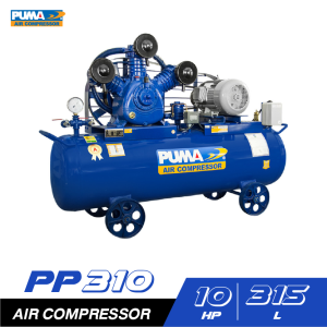 ปั๊มลมสายพาน PUMA PP310-MI380V 10HP 380V. ถัง 315 ลิตร ปั๊มลมสายพาน PUMA PP310-MI380V 10HP 380V. ถัง 315 ลิตร