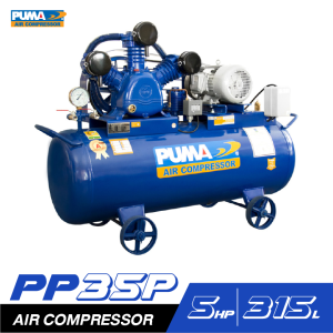 ปั๊มลมสายพาน PUMA PP35P-MI380V 5HP 380V. ถัง 315 ลิตร ปั๊มลมสายพาน PUMA PP35P-MI380V 5HP 380V. ถัง 315 ลิตร
