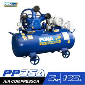 ปั๊มลมสายพาน PUMA PP35A-MI380V 5HP 380V. ถัง 165 ลิตร ปั๊มลมสายพาน PUMA PP35A-MI380V 5HP 380V. ถัง 165 ลิตร