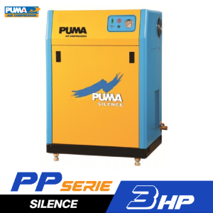 ปั๊มลมลูกสูบสายพานชนิดเสียงเงียบ PUMA PP-3 3 HP ปั๊มลมลูกสูบสายพานชนิดเสียงเงียบ PUMA PP-3 3 HP