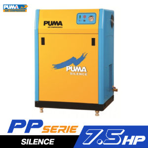 ปั๊มลมลูกสูบสายพานชนิดเสียงเงียบ PUMA PP-7A 7.5 HP ปั๊มลมลูกสูบสายพานชนิดเสียงเงียบ PUMA PP-7A 7.5 HP